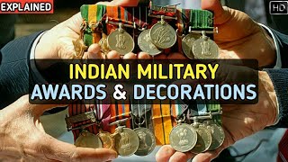 Awards And Decorations Of The Indian Armed Forces  Indian Military Awards Hindi [upl. by Eceirehs]