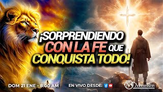 ¡SORPRENDIDO CON LA FE QUE CONQUISTA TODO  Pastor Nahum Rosario  Dom 21 ene 2024 [upl. by Oiromed416]