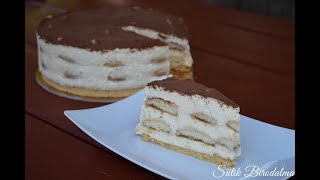 Tiramisu torta elkészítése recepttel  Sütik Birodalma [upl. by Chimene]