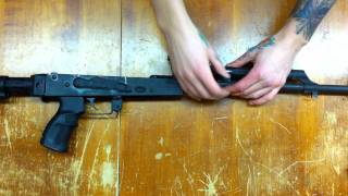 Installing UTG Quad Rail On Wasr10 [upl. by Anomer950]