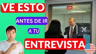 CONSEJOS QUE NADIE TE DICE PARA OBTENER LA VISA AMERICANA [upl. by Moscow]