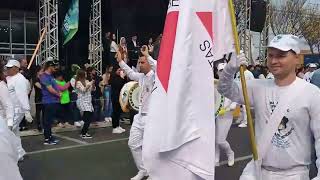 Desfile cívico das Bandas Racionais das cidades de CuritibaPR e JoinvilleSC em Campo largoPR [upl. by Portugal]