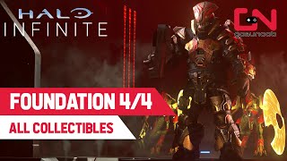 Foundation COLLECTIBLES Locations in Halo Infinite [upl. by Neil9]