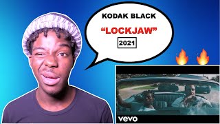 French Montana  Lockjaw Official Video ft Kodak Black REACTION [upl. by Nylear681]