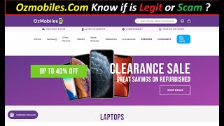 Ozmobiles  Ozmobiles Com Reviews  Ozmobiles Reviews  OzmobilesCom Know if is Legit or Scam [upl. by Lionello]