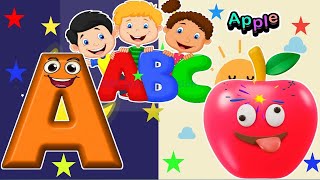 ABC Kids Song  ABC Phonics Song  Tiny Tots  Kiddos Study Zone  ABC lyrics song phonicsong [upl. by Hrutkay]