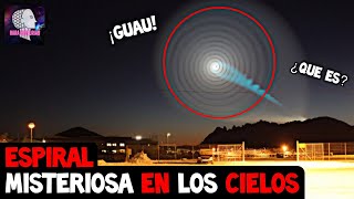 Espiral misteriosa en los cielos [upl. by Allac]