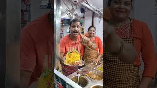 Couple Selling Bahubali Loaded Katori Chaat  Indian street Food [upl. by Nnalorac]