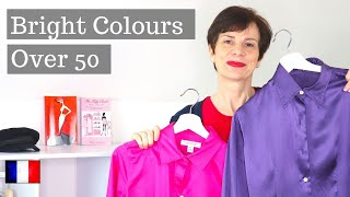 How To Wear Bright Colours For Women Over 50 [upl. by Ahtelat]