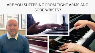 Helpful hints amp professional advice to help alleviate tight armssore wrists piano pianist tips [upl. by Prady623]