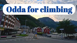 Odda Norway 🇧🇻  Summer Walk 2024  4k60ps  Walking Tour [upl. by Yesnel]