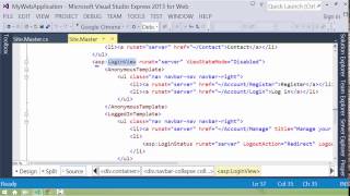 Introduction to ASPNET Web Forms Master Pages [upl. by Wj]