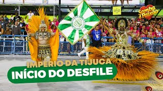 Carnaval 2022 Império da Tijuca  Início do Desfile [upl. by Cora]