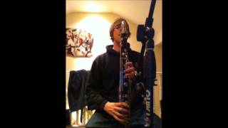 Bass Clarinet with Loop pedal Killer Joe [upl. by Devlen223]