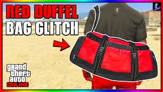 How To Get The Red Duffel Bag Glitch In Gta 5 Online No BEFF or Transfer [upl. by Rania439]