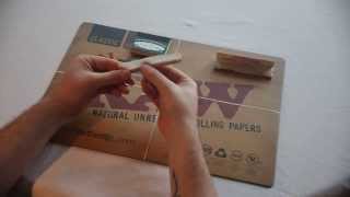 Raw Organic king Slim Rolling papers [upl. by Lindell]