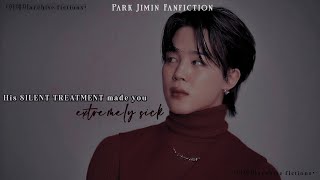 His silent treatment made you extremely sick Jimin oneshot requested 🥀 [upl. by Eussoj326]