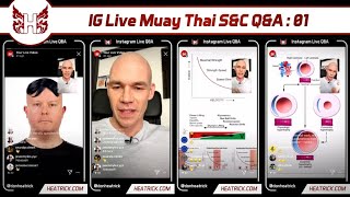 IG Live Don Heatrick Muay Thai SampC QampA 01 [upl. by Ula]