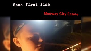 River Medway Dec 2020 Fishing Strood and Medway City Estate Sea fishing Kent [upl. by Gosnell]