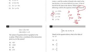 SAT Test 10 Section 4 2426 [upl. by Sivrup953]