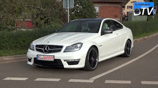 2014 Mercedes C63 AMG Coupe 487hp  DRIVE amp SOUND 1080p [upl. by Einohpets]