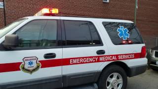 Bellerose Rescue EMS SUV Parked At Bellerose Rescue In Hollis Queens New York [upl. by Annahsat163]