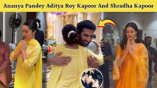 Ananya Pandey Shraddha Kapoor And Aditya Roy Kapoor ❤️ Ananya Pandey And Shraddha Kapoor 😍 MG [upl. by Nevins]