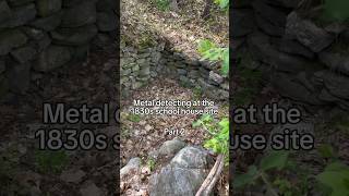 More Amazing Finds Metal Detecting at the 1830s School House Site metaldetecting [upl. by Zeb]