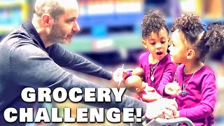 Twins Vs Parents Grocery Challenge [upl. by Kayla]