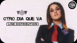 RBD  Otro día que va  Line Distribution [upl. by Drehcir]