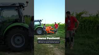 cosa usano i professionisti per lavorare il sottofila del vigneto con srlRinieri mattthefarmer [upl. by Eilyr363]