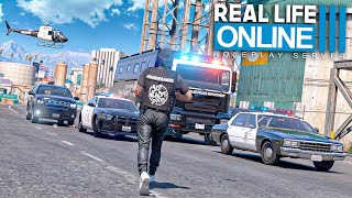 WIR ÜBERFALLEN DEN POLIZEITRANSPORT  GTA 5 RP Real Life Online [upl. by Rednaskela406]