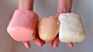 ASMR Mushy Soap and Sponge 🤎💗 Satisfying Sponge Squeezing [upl. by Eelreveb]