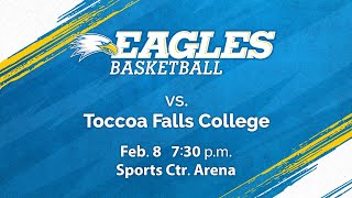 Eagles Basketball vs Toccoa Falls at 730 pm on 2824 [upl. by Milka714]