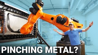 ROBOFORMING Behind the Scenes as Machina Labs The Future of Metalworking  Smarter Every Day 290B [upl. by Nalla]