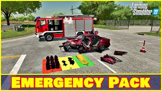 Prezentacja dodatku FS22 Emergency Pack do Farming Simulator 22 [upl. by Linis]