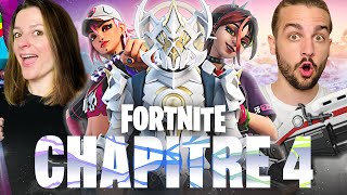 LE CHAPITRE 4 EST ARRIVÉ SUR FORTNITE  ON ACHETE LE PASSE DE COMBAT DU CHAPITRE 4 SAISON 1 [upl. by Marena552]