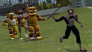 THE FNAF RUN  Garrys Mod [upl. by Ardnajela]