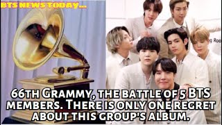 BTS 66th Grammy the battle of 5 BTS members Jimin V Suga RM J Hope There is only one [upl. by Saire]