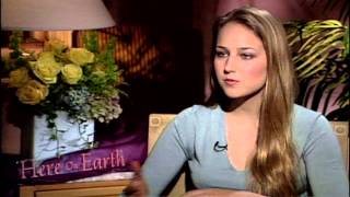 Here on Earth Leelee Sobieski Interview  ScreenSlam [upl. by Devlin310]