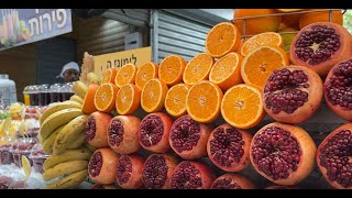 Shuk HaCarmel Tel Aviv Israel 052022 [upl. by Faux]