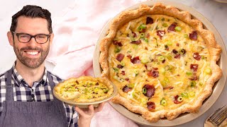 Easy Quiche Recipe  Delicious and SO Versatile [upl. by Gaudet]