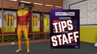 FM22 CHOISIR SON STAFF À MOINDRE COÛT [upl. by Binni]