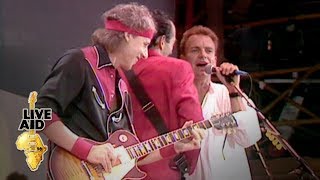 Dire Straits  Sting  Money For Nothing Live Aid 1985 [upl. by Faux]