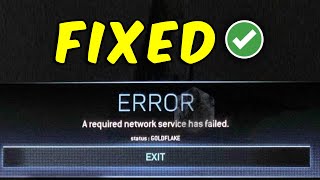 How to Fix GOLDFLAKE Network Error Message 2 METHODS  Bytes Media  2021 [upl. by Jaeger657]