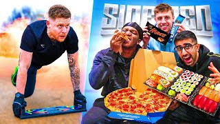 7 HOURS OF SIDEMEN CALORIE CHALLENGE [upl. by Gyimah]