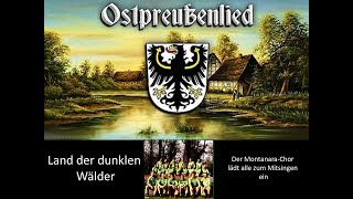 Ostpreußenlied  Land der dunklen Wälder [upl. by Gazzo273]