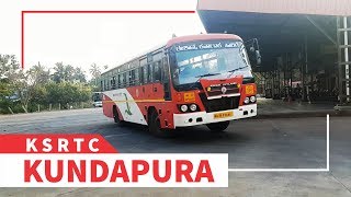 Kundapura KSRTC Bus Station Udupi District Karnataka [upl. by Enahpets]