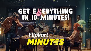 Flipkart Minutes Get everything you need in just 10 Minutes🚀 [upl. by Hartley]