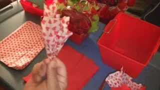 How To Prep Tissue For Bouquets And Baskets  Video 1 in Series of 4 [upl. by Apple]